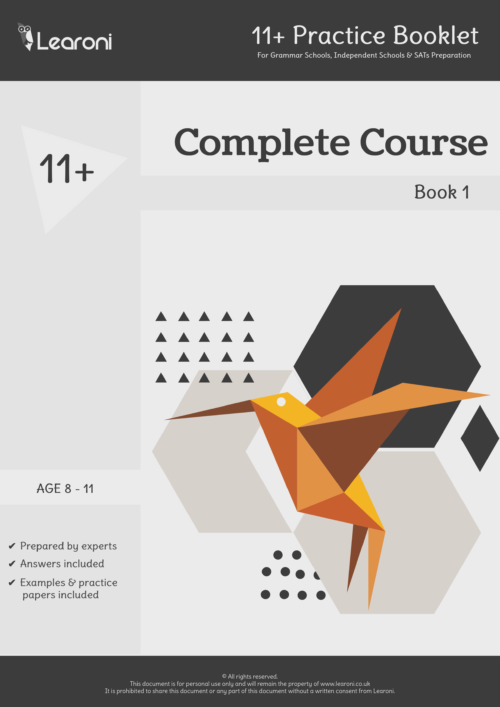 11+ Complete Course